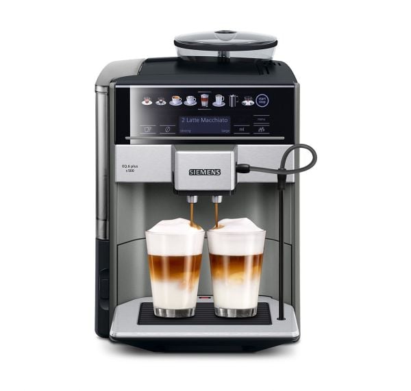 Tam Otomatik Kahve Makinesi EQ6 plus s500 Sabah grisi, Çıkarılabilir su tank - TE655203RW