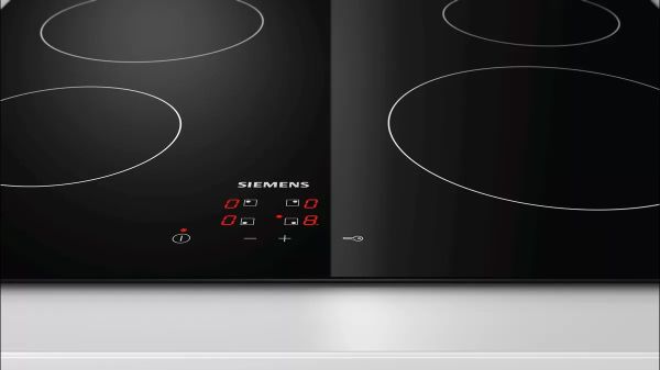 Siemens ET611HE17E iQ100 Elektrikli Ocak 60 cm Siyah