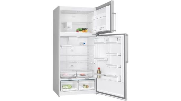 iQ500 Üstten Donduruculu Buzdolabı 186 x 86 cm Kolay temizlenebilir Inox- KD86NAIE0N