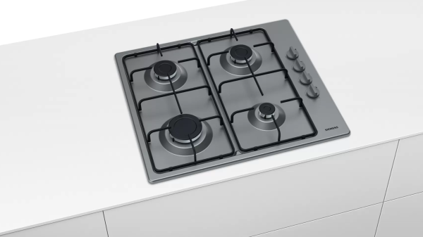 Siemens EB6C5PB82O iQ100 Gazlı Ocak 60 cm Paslanmaz Çelik