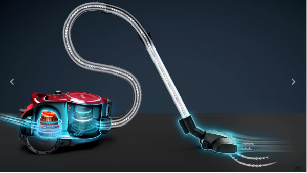 Siemens VSX41A300 550 W Toz Torbasız Süpürge