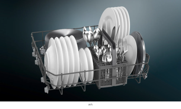 iQ300 Solo Bulaşık Makinesi 60 cm Paslanmaz çelik parmak izi tutmaz - SN234I01DT