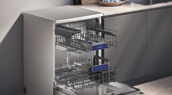 iQ300 Solo Bulaşık Makinesi 60 cm Kolay Temizlenebilir Inox - SN23II63KT