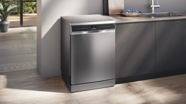 iQ300 Solo Bulaşık Makinesi 60 cm Kolay Temizlenebilir Inox - SN23EI63MT