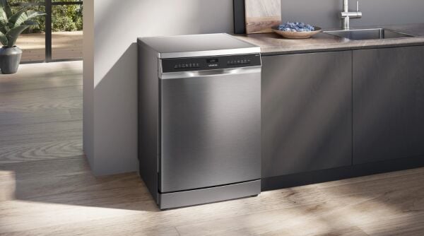 iQ300 Solo Bulaşık Makinesi 60 cm Kolay Temizlenebilir Inox - SN23EI64MT