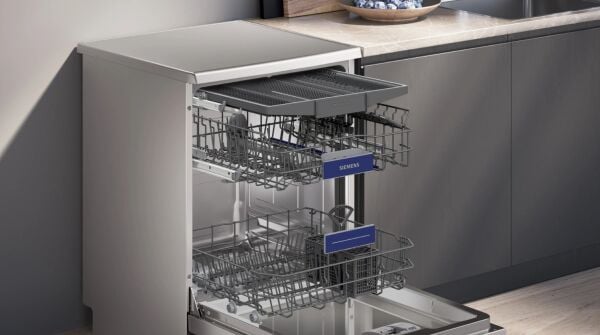 iQ300 Solo Bulaşık Makinesi 60 cm Kolay Temizlenebilir Inox - SN23EI64MT