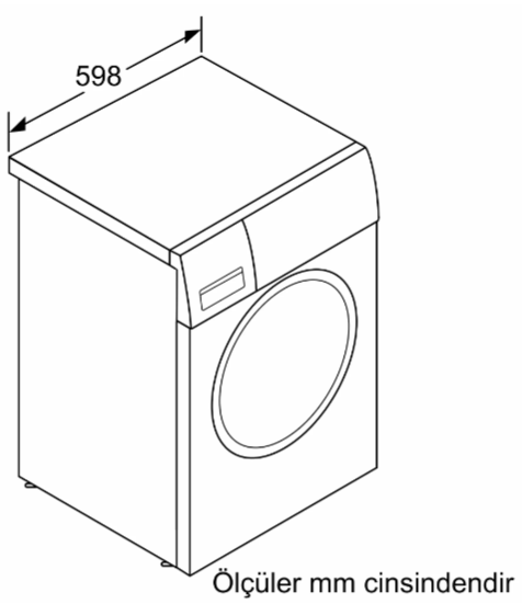 iQ300 Çamaşır Makinesi 10 kg 1200 dev./dak