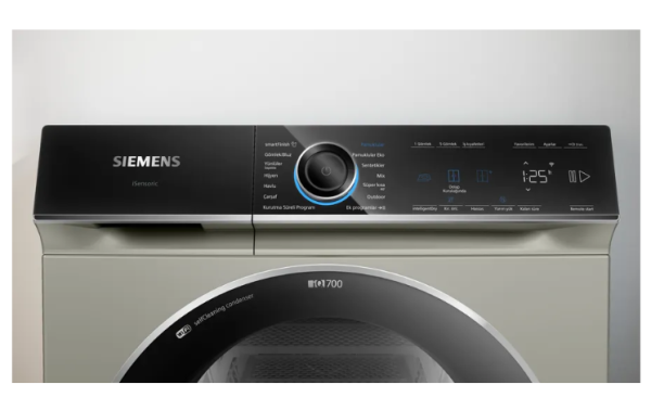 iQ700 Isı Pompalı Kurutma Makinesi 9 kg Gümüş- WQ45B2AXTR