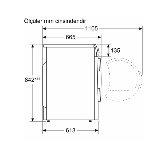 iQ700 Isı Pompalı Kurutma Makinesi 9 kg Gümüş- WQ45B2AXTR