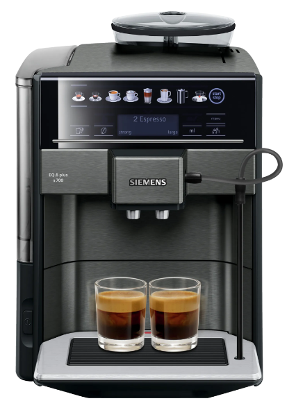 Tam Otomatik Kahve Makinesi EQ6 plus s700 Dark inox - TE657319RW