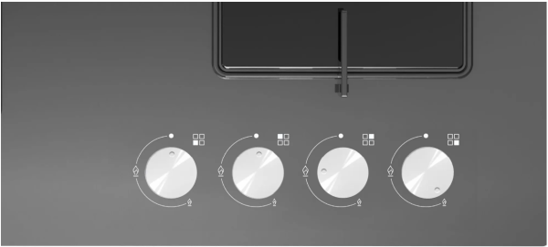 iQ100 Gazlı Ocak 60 cm Sert cam, EN6C9PO12O
