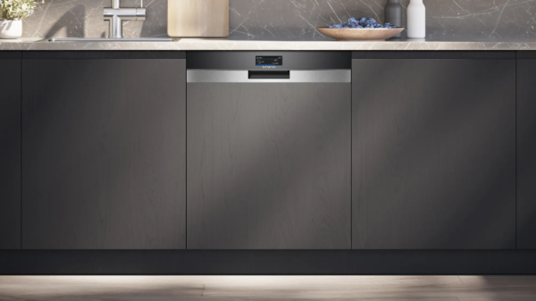 iQ700 Yarı Ankastre Bulaşık Makinesi 60 cm Paslanmaz çelik - SN57ZS82DT