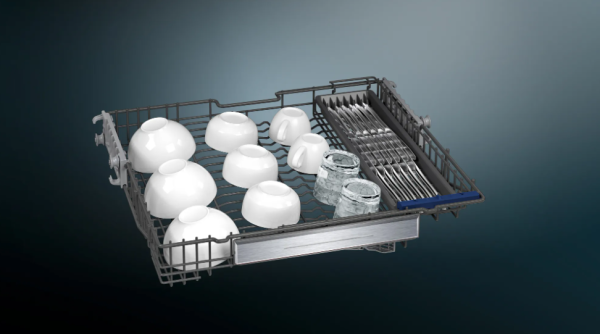 iQ700 Yarı Ankastre Bulaşık Makinesi 60 cm Paslanmaz çelik - SN57ZS82DT