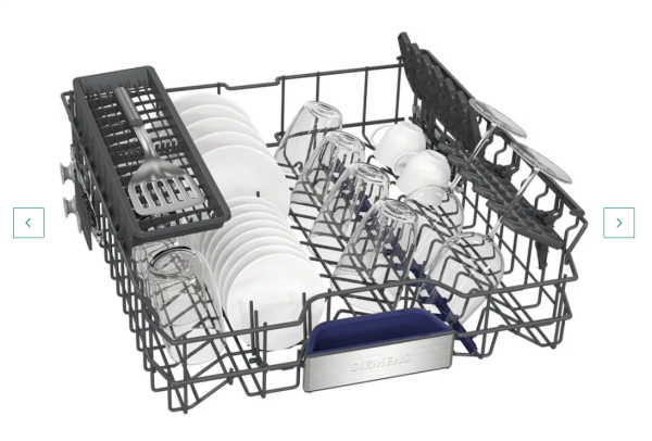 iQ500 Solo Bulaşık Makinesi 60 cm Kolay Temizlenebilir Inox SN25EI63KT