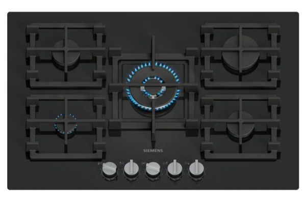 iQ500 Gazlı Ocak 75 cm Sert cam, Siyah EP7A6QI40O