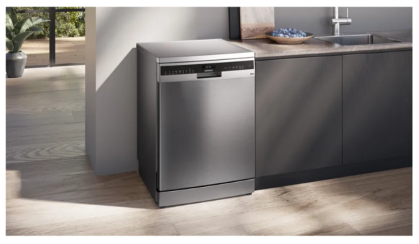 iQ500 Solo Bulaşık Makinesi 60 cm Paslanmaz çelik parmak izi tutmaz - SN25EI83CT