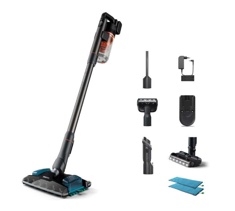 8000 Serisi Kablosuz Elektrikli Süpürge Aqua Plus - XC8054/01