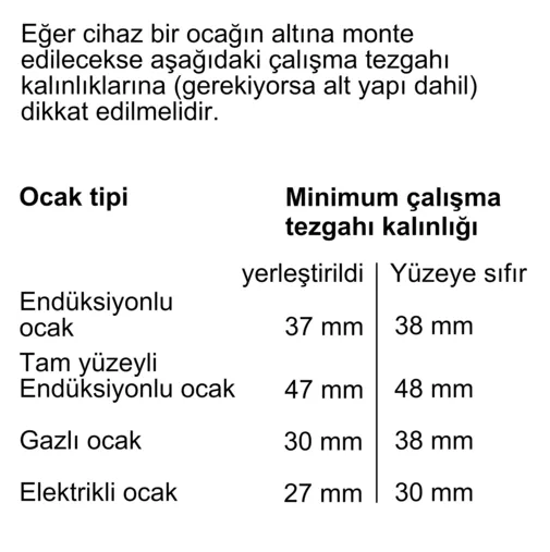 iQ700 Ankastre Fırın 60 x 60 cm Siyah