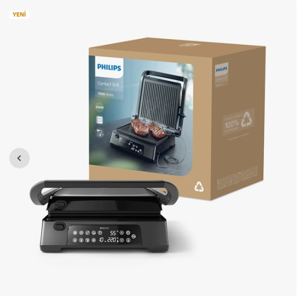 PHILIPS HD6307/70 TOST MAKİNASI 8 ÖN AYARLI