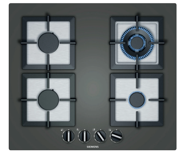 iQ500 Gazlı Ocak 60 cm Sert cam, Antrasit gri- EP6A9HB20