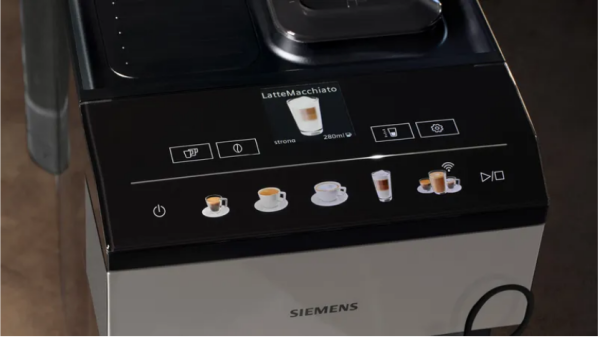 Tam Otomatik Kahve Makinesi EQ500 classic connect Paslanmaz çelik, Siyah, Su Tankı - TP516RX3