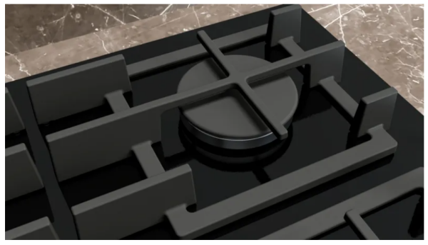 IQ700 Gas hob 90 cm Tempered glass, Black - ER9A6SH40