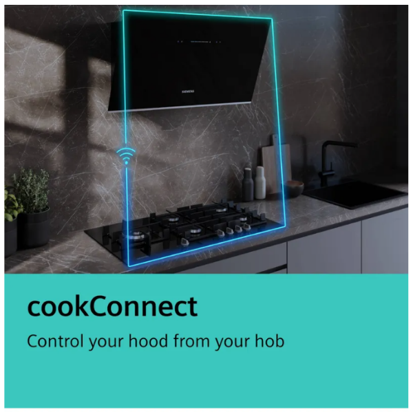 IQ700 Gas hob 90 cm Tempered glass, Black - ER9A6SH40