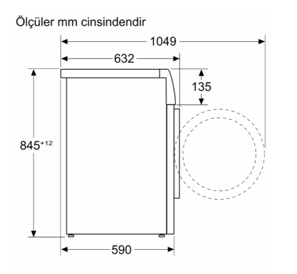 iQ500 Çamaşır Makinesi 10 kg maks. 1200 dev./dak. - WG52K2Z1TR