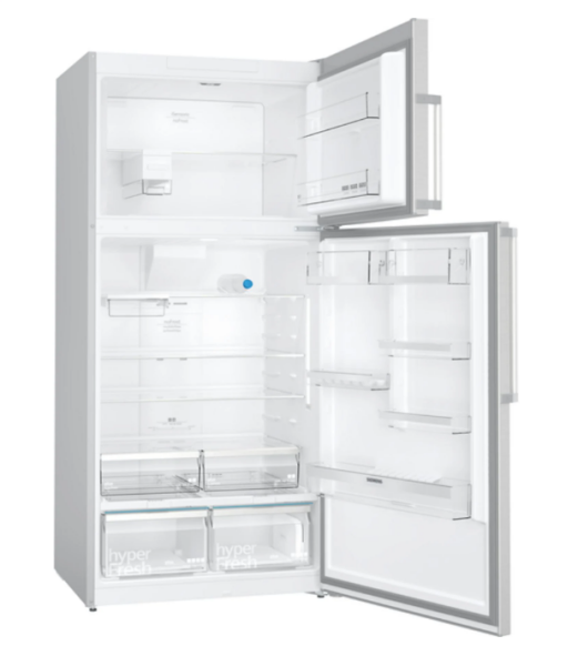 iQ500 Üstten Donduruculu Buzdolabı 186 x 86 cm Kolay temizlenebilir Inox, Total noFrost- KD86NAID1N