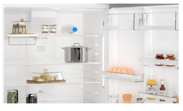 iQ500 Üstten Donduruculu Buzdolabı 186 x 86 cm Kolay temizlenebilir Inox, Total noFrost- KD86NAID1N