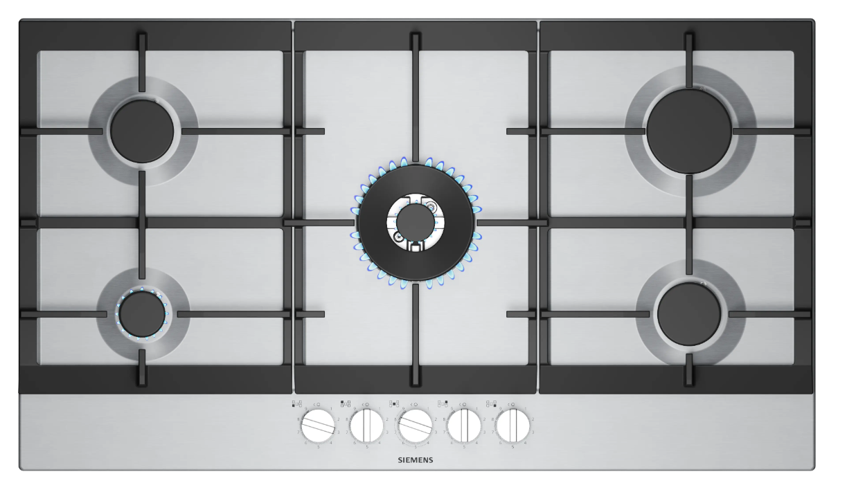 iQ500 Gazlı Ocak 90 cm Paslanmaz çelik - EC9A5RI90